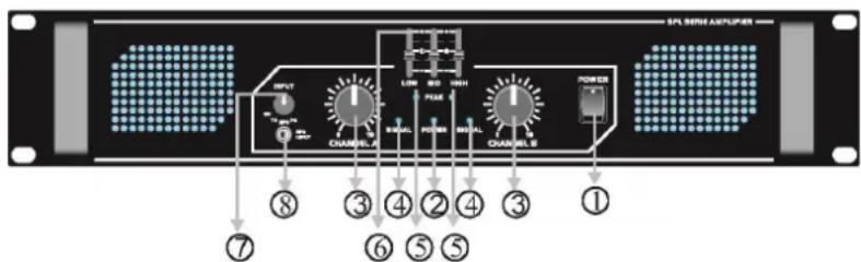 Skytec SPL1000EQ - DESCRIPCIÓN: - 1