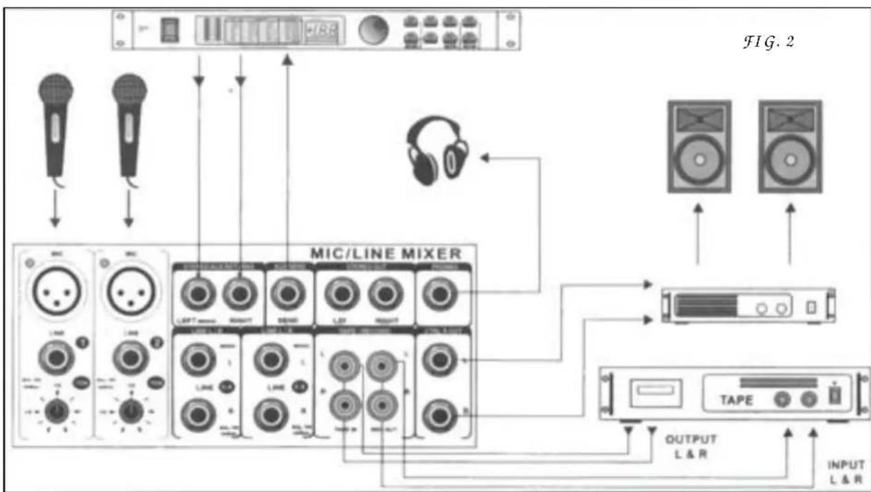 Skytec 6 channel mixer - INSTALLATION - 1