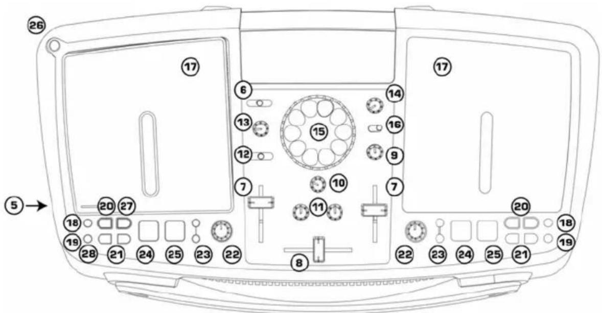 ION ICD04FX - FRONT PANEL - 1