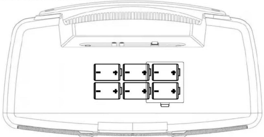 ION ICD04FX - INSTALLATION DER BATTERIENHE - 1