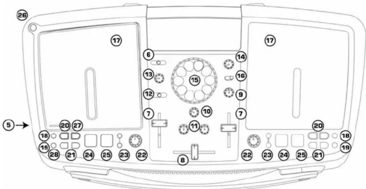 ION ICD04FX - PANNELLO ANTERIORE - 1