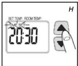 QLIMA SRE3631TC - C SETTING THE TIME - 2