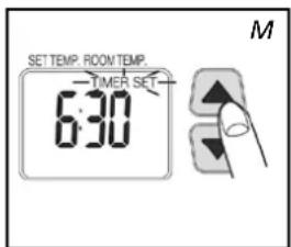 QLIMA SRE3631TC - E SETTING THE REQUIRED TEMPERATURE - 3