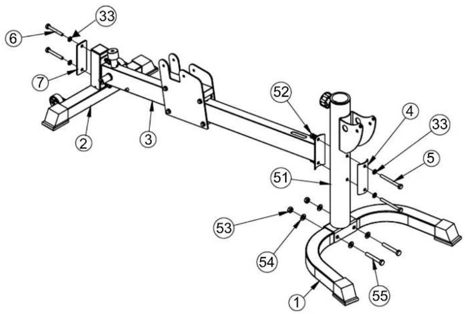Maxxus Multipresse 8.1 - Etape d'assemblage 1 - 1