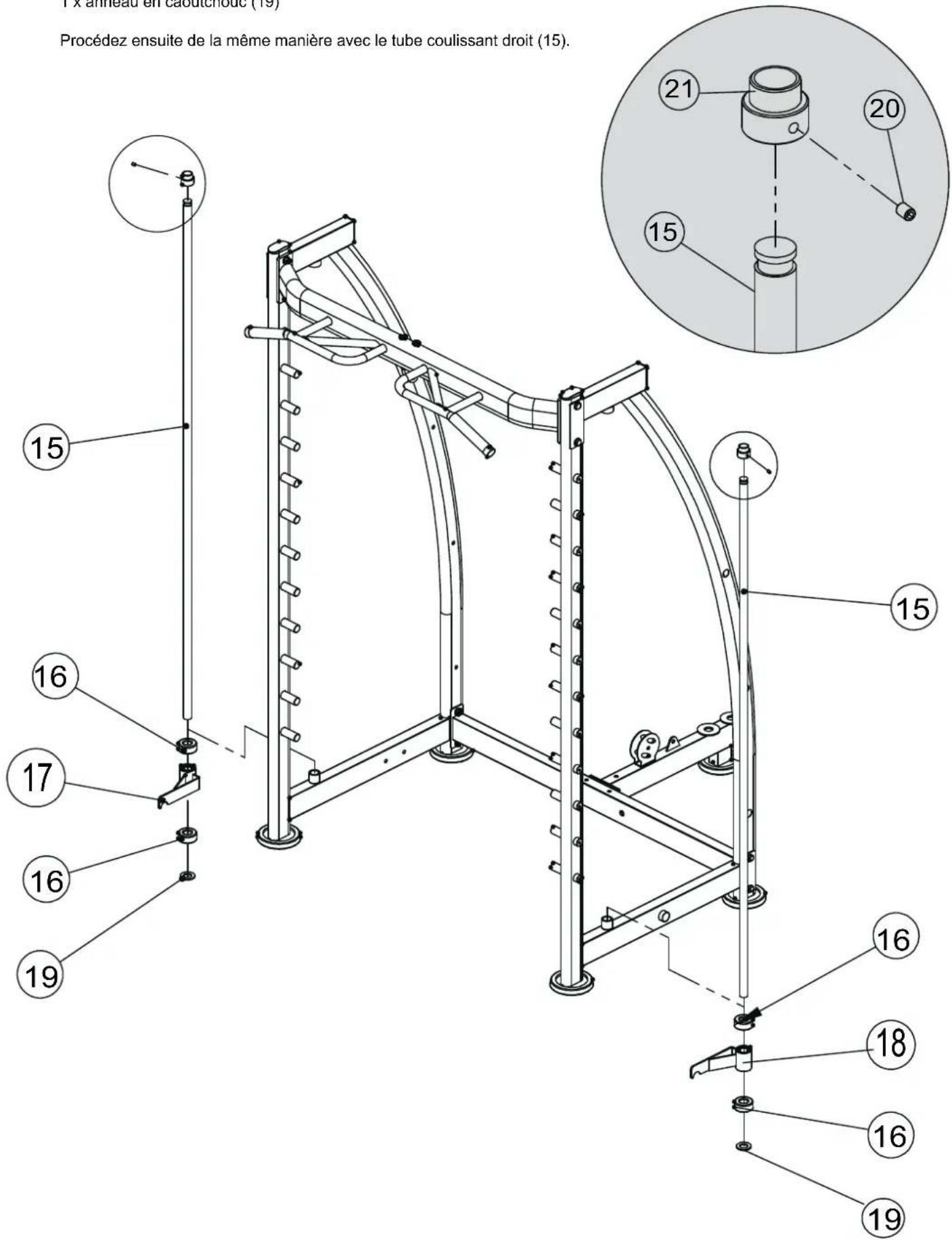 Maxxus Multipresse 8.1 - Etape d'assemblage 3 - 1