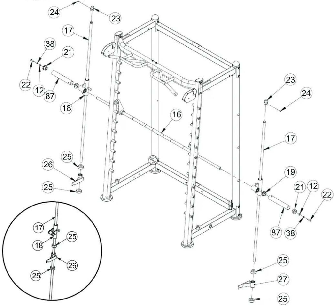 Maxxus Multipresse 9.1 - Etape d'assemblage 2 - 1