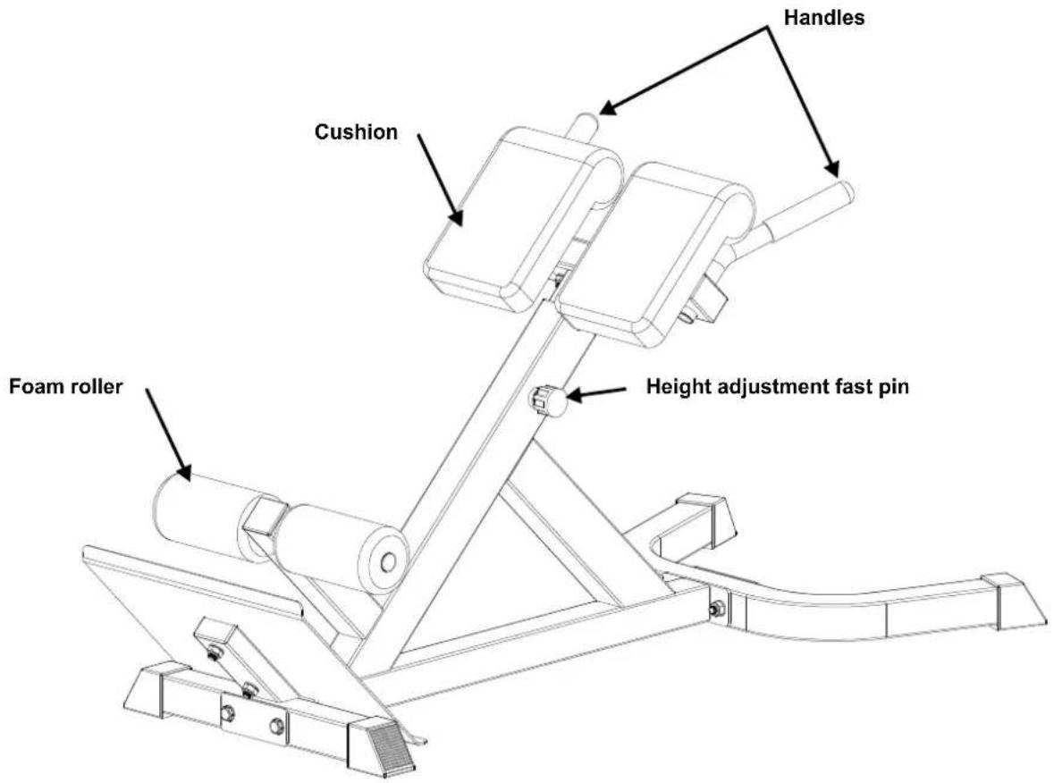 Maxxus Hyperextension - Personal Safety Instructions for Training - 1