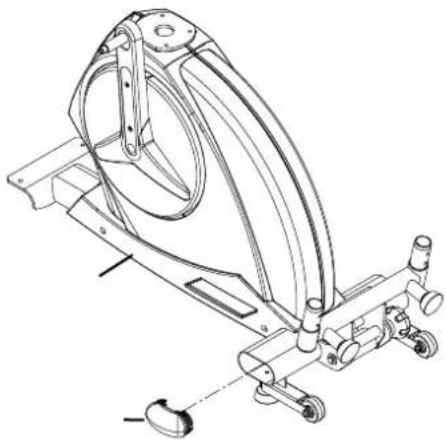 Maxxus CX 4.3F Crosstrainer - Etape 1 : Assemblage des capuchons - 1