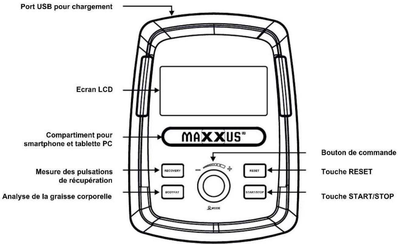 Maxxus CX 4.3F Crosstrainer - Eteindre l'appareil - 1