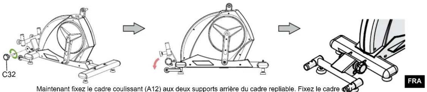 Maxxus CX 4.3F Crosstrainer - Etape 1 : Assemblage des capuchons - 3
