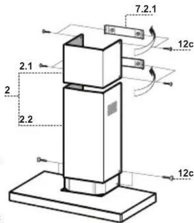 BLOMBERG DKP2160 - Cheminée inférieure - 1