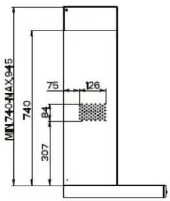 BLOMBERG DKC 5020 X - Dimensioner - 2