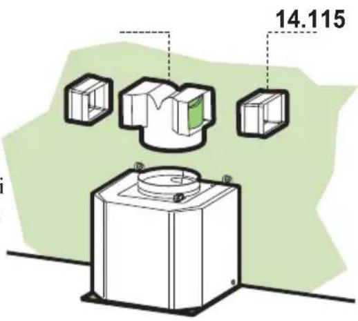 BLOMBERG DKC 5020 X - SORTIE Air version filtrante - 1