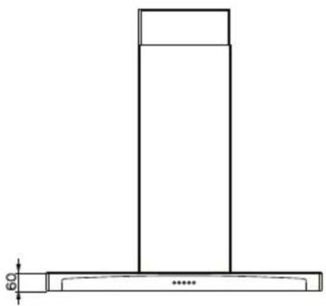 BLOMBERG DKC 5020 X - Buitenafmetingen - 1