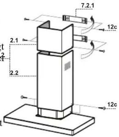 BLOMBERG DKC 5020 X - Sænk aftrækskanalen - 1