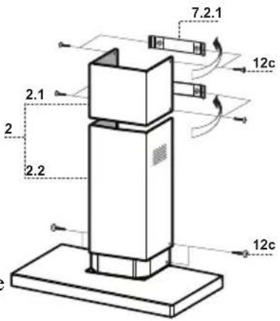 BLOMBERG DKC 5020 X - Onderstuk van de schouw - 1
