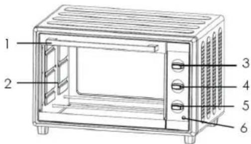 PROLINE CT45L - ONDERDELEN VAN HET APPARAAT - 1