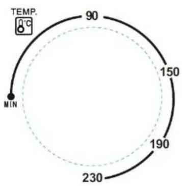 PROLINE CN19 - BOUTON DU THERMOSTAT - 1