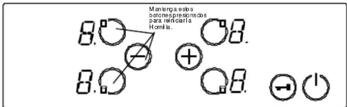 PROLINE PCH 460 T E - REINICIO DE LA HORNILLA - 1