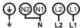 PROLINE IH4560 - Connection to the mains - 1