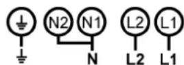 PROLINE IH4560 - Connection to the mains - 2