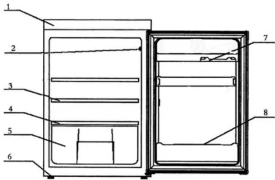 PROLINE TTL 122 P - BENAMING VAN DE ONDERDELEN - 1