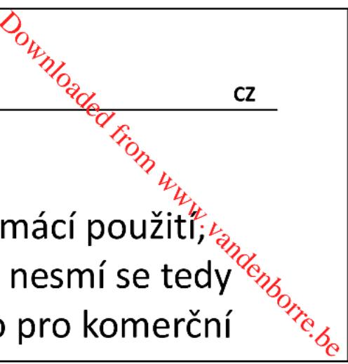 PROLINE TTL 122 P - UPOZORNÉNÍ - 1