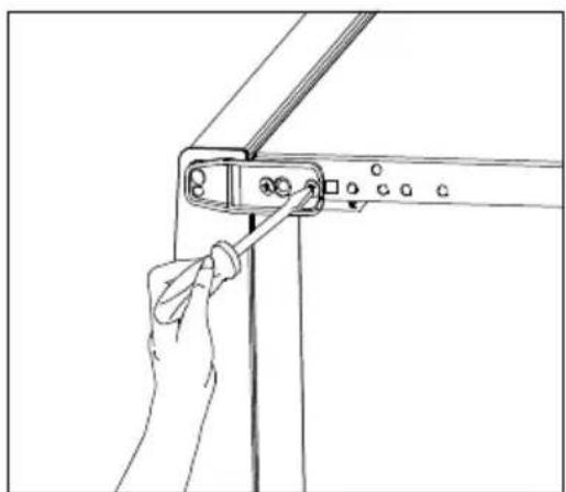 PROLINE TFP240A - Reversing the door - 3