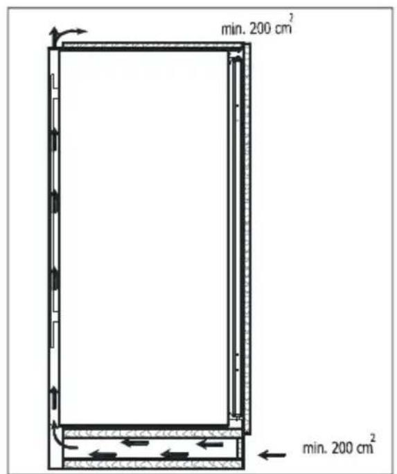 PROLINE PLI 136 GE1 - INSTALLAZIONE NELL'ARMADIO DELLA - 2