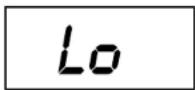SALTER SL20151 - BATTERIJ LEEG WAARSCHUWING - 1