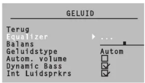 Magnum TV 3760 - BEELDSCHERMMENU (OSD) - 1