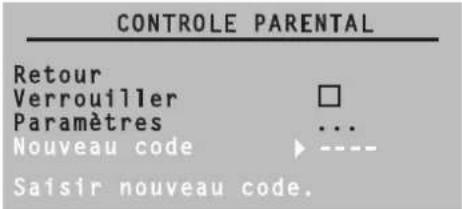Magnum TV 3760 - Modification du mot de passer - 1