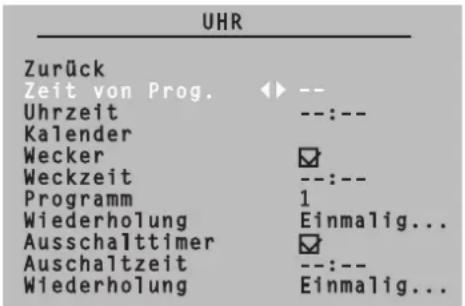 Magnum TV 3760 - UHR STELLEN - 1