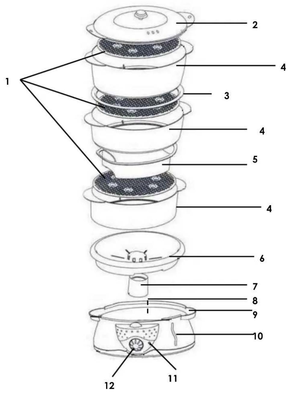 TEAM DG 6 - Dampftopf - 1