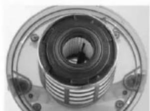 TEAM ST 39 E - LE ON TOP OF THE FILTER CONTAINER SEVERAL TIMES INTO LEFT & O PRE-CLEAN THE HEPA-FILTER (EASY-CLEAN-SYSTEM). - 4