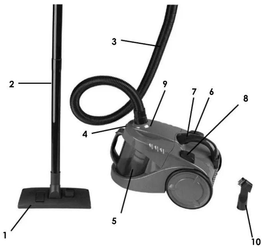 TEAM ST 41 - Aspirateur sans sac - 2