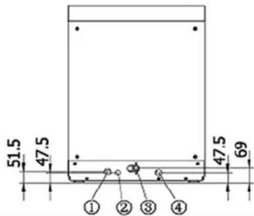 CaterChef U1 309.005 - Connecting the power supply and the water supply - 3
