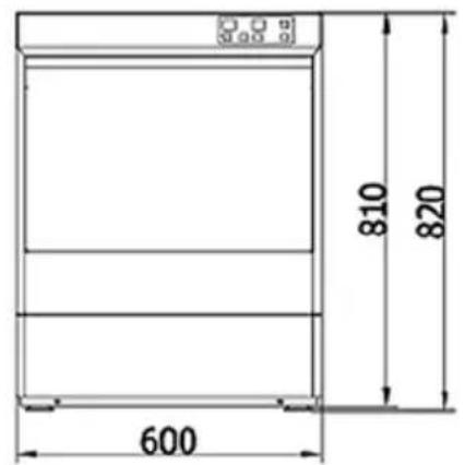 CaterChef U1 309.005 - Connecting the power supply and the water supply - 1