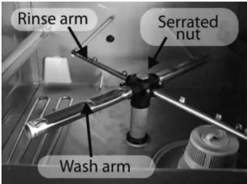 CaterChef U1 309.003 - Wash and rinse arms - 1
