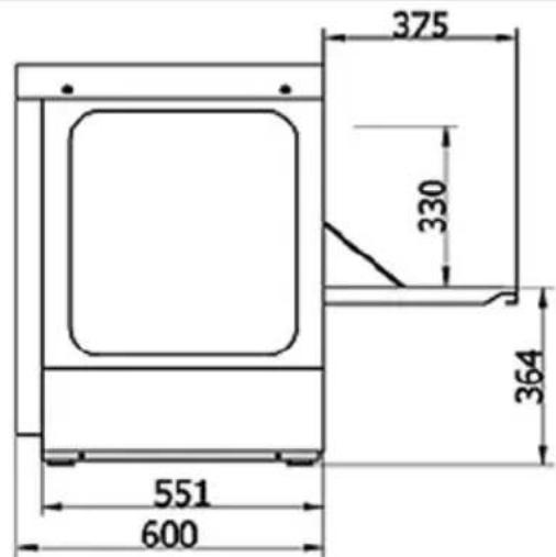 CaterChef U1 309.001 - Raccordement électrique et eau - 2