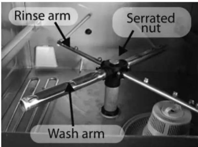 CaterChef U1 309.001 - Wash and rinse arms - 1