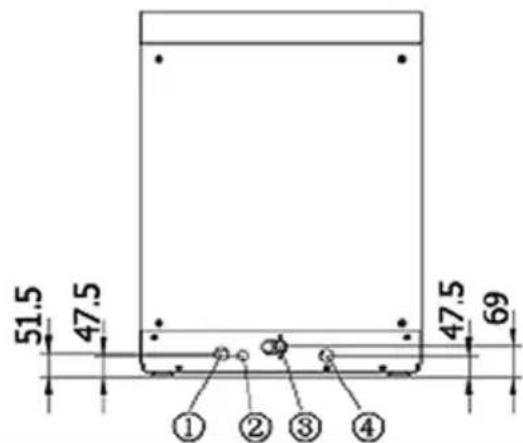 CaterChef U1 309.001 - Connecting the power supply and the water supply - 3