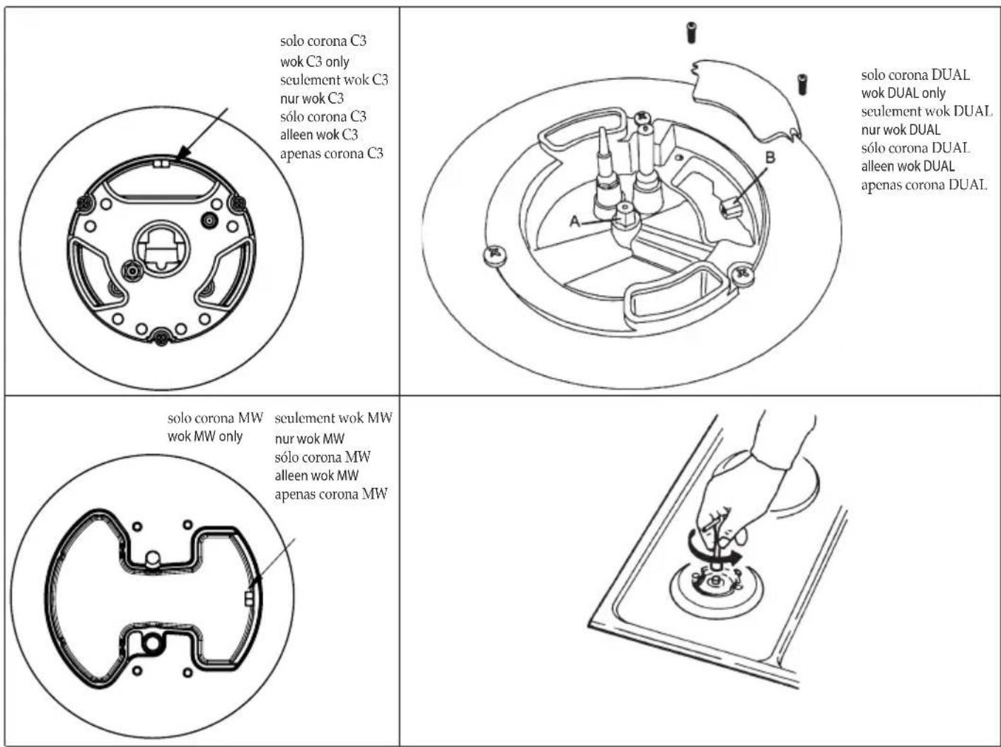 EMAX GEMA 7501 - Adaptation à un différent type de gaz - 1