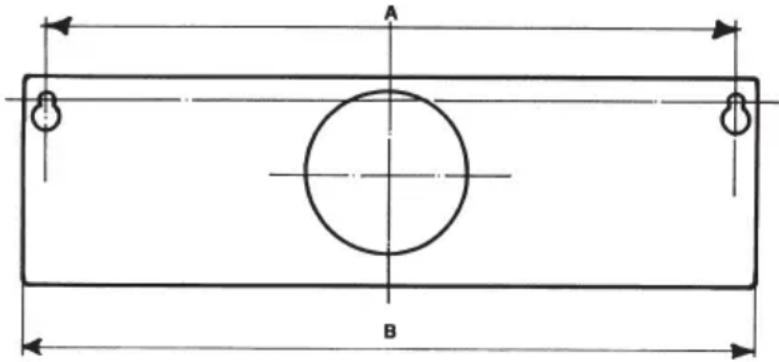 ACEC HT 60 N B W - - Installation au mur - 1