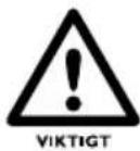 Smev VN565 - FÖRSIKTIGHETSÅTGÄRDER - 1