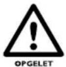 Smev FO300 - LET OP! Om een gasfles te verrangen, dienen de volgende voorzorgsmaatregelen te worden getroffen: - 1