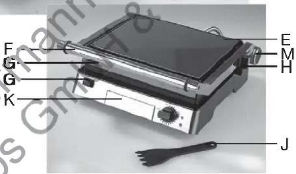 Kitchenware KG 4000 - COMPOSANTS/CONTENU DE LA LIVRAISON - 2