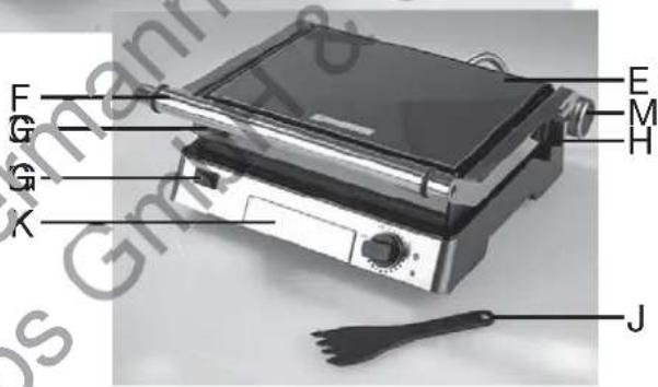 Kitchenware KG 4000 - PRODUKTBESTANDTEILE / LIEFERUMFANG - 2