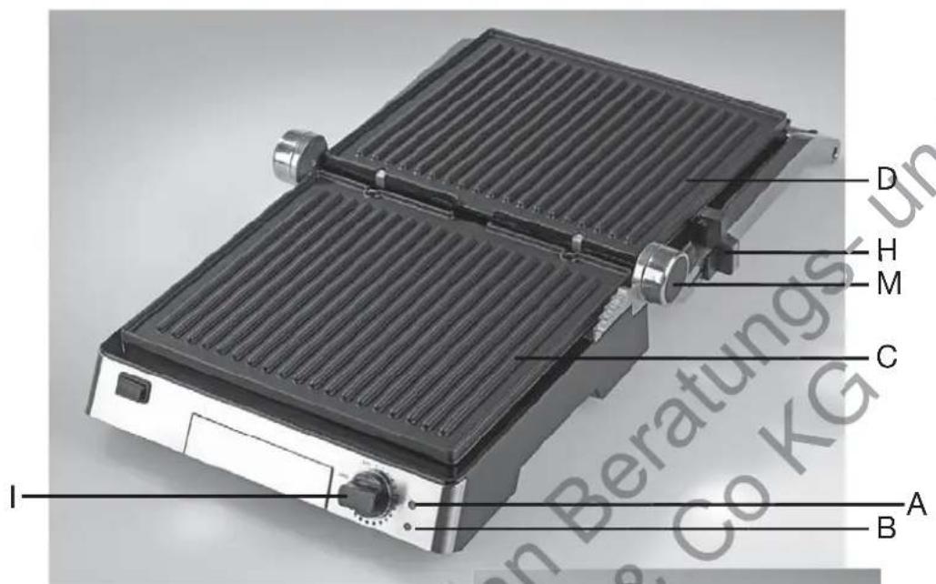 Kitchenware KG 4000 - SESTAVNI DELI IZDELKA/OBSEG DOBAVE - 1