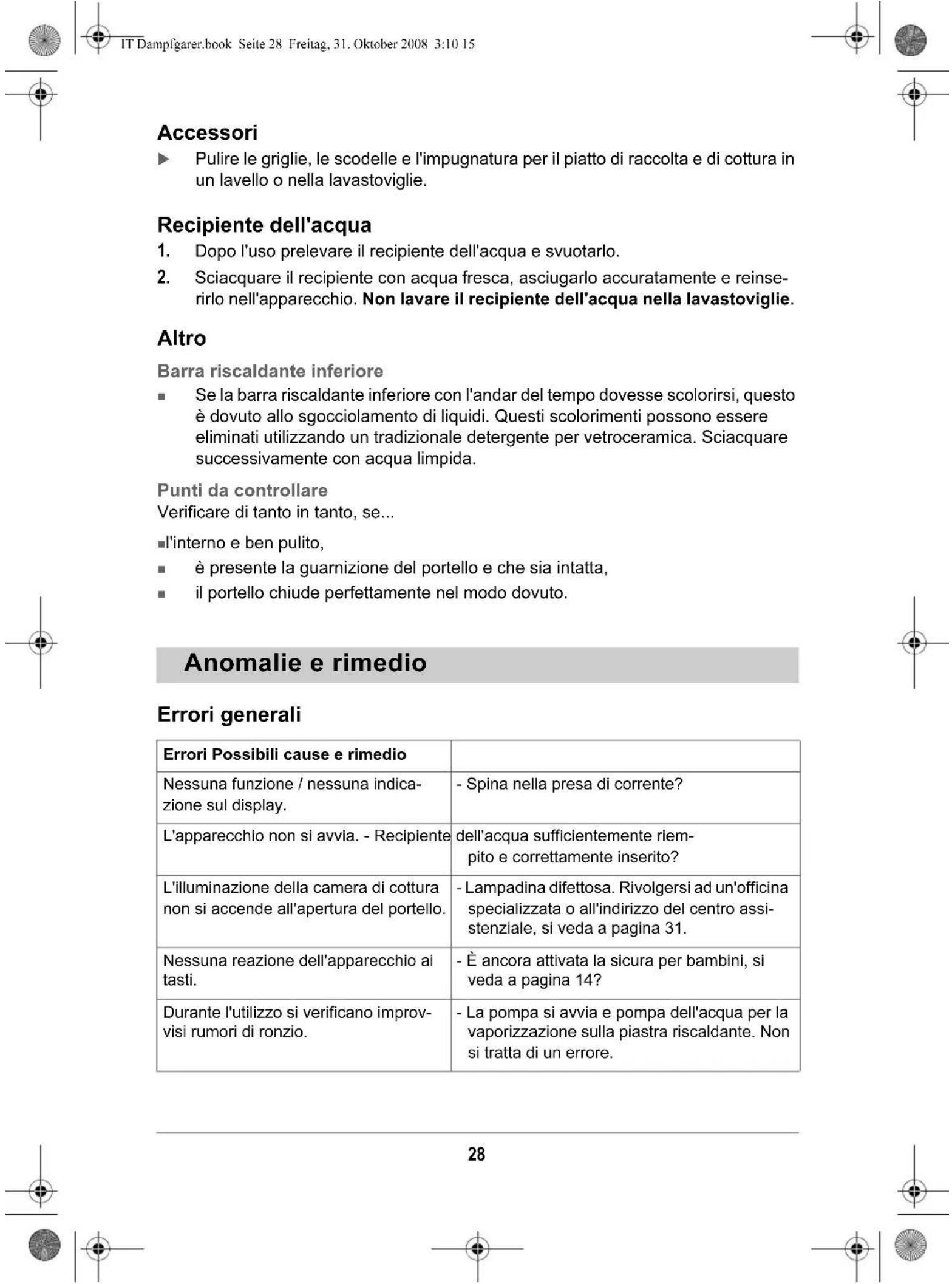 Kitchenware GTSO01 - Camera di cottura - 1